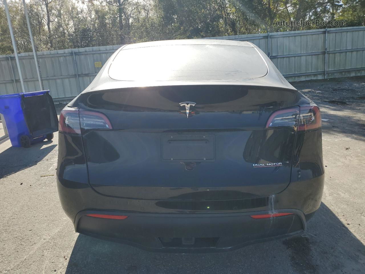 2021 Tesla Model Y  Black vin: 5YJYGDEF3MF250178