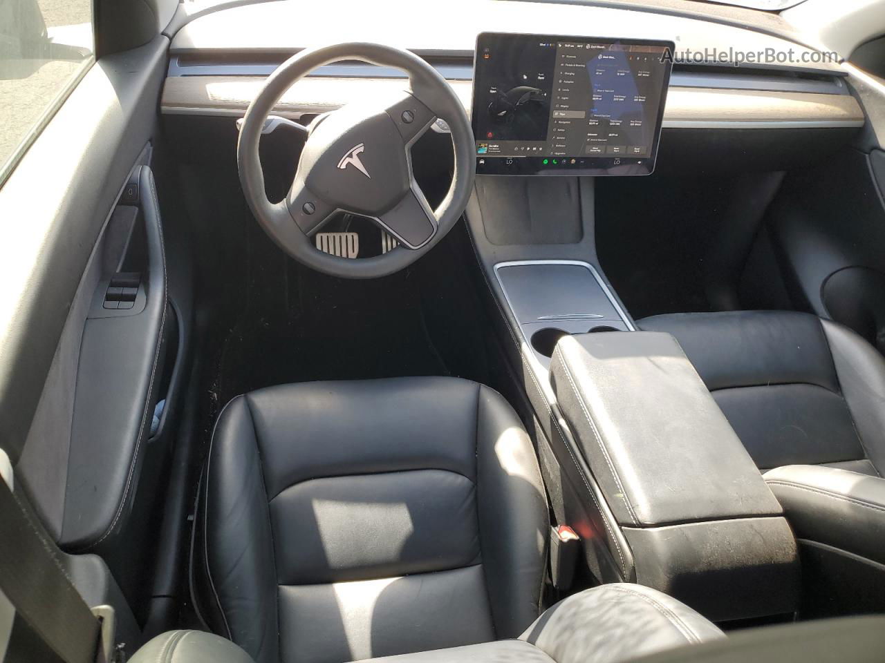 2021 Tesla Model Y  Black vin: 5YJYGDEF3MF250178