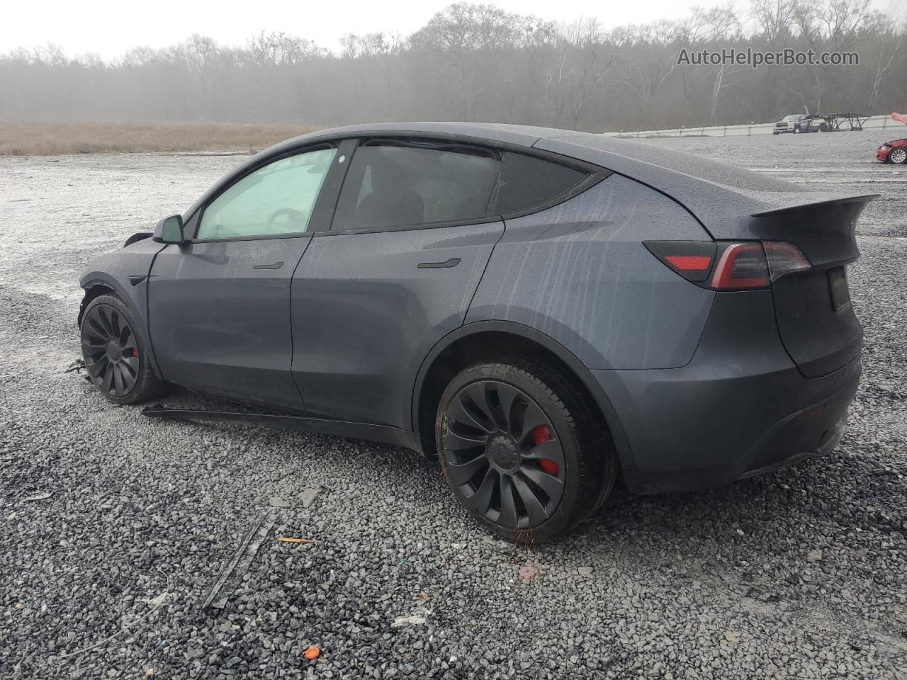 2021 Tesla Model Y  Charcoal vin: 5YJYGDEF4MF301414