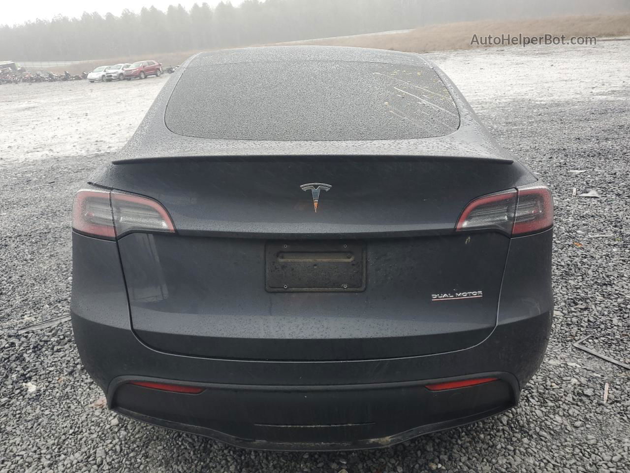 2021 Tesla Model Y  Charcoal vin: 5YJYGDEF4MF301414