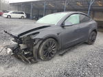 2021 Tesla Model Y  Charcoal vin: 5YJYGDEF4MF301414