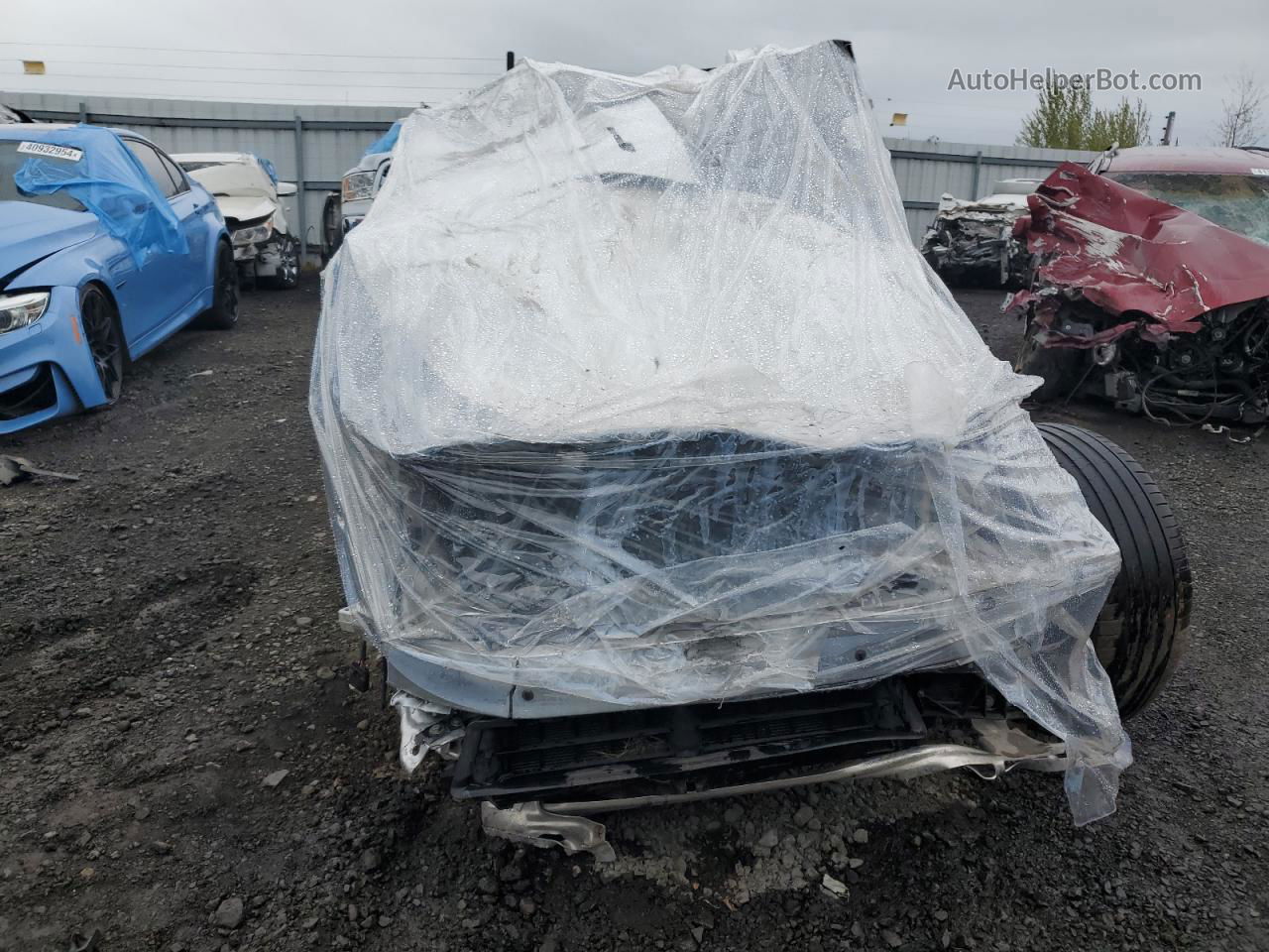 2021 Tesla Model Y  White vin: 5YJYGDEF6MF274328