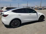 2021 Tesla Model Y  White vin: 5YJYGDEF6MF295311