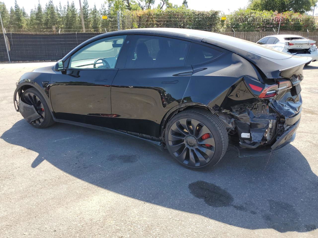 2021 Tesla Model Y  Black vin: 5YJYGDEF7MF267467