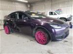 2020 Tesla Model Y  Purple vin: 5YJYGDEF8LF000062