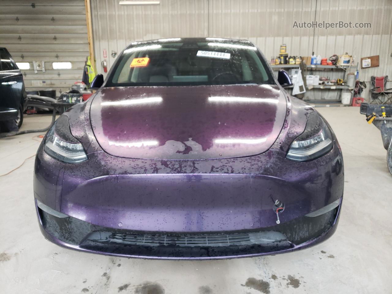 2020 Tesla Model Y  Purple vin: 5YJYGDEF8LF000062