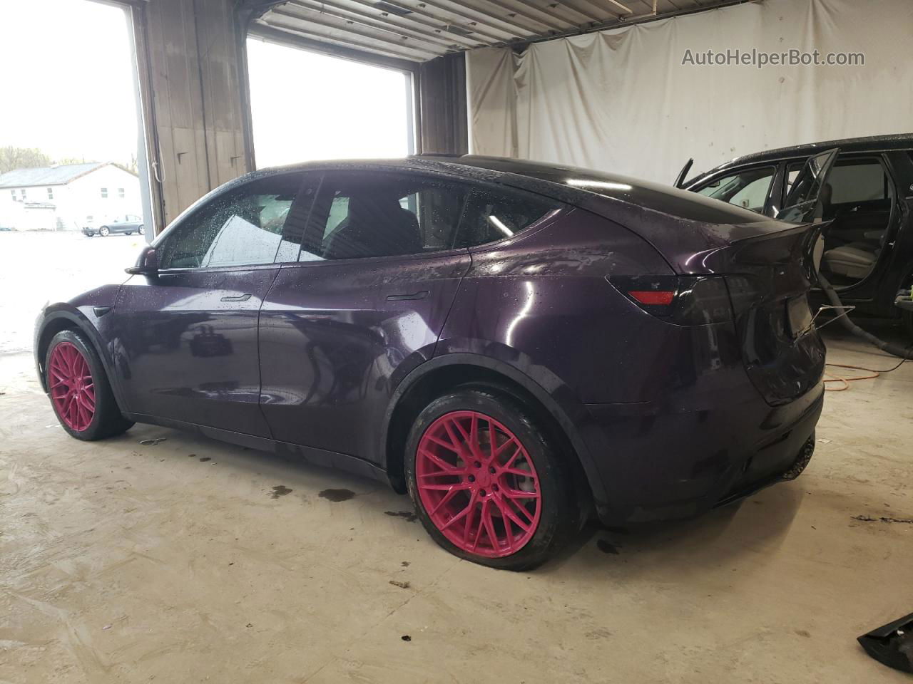 2020 Tesla Model Y  Purple vin: 5YJYGDEF8LF000062