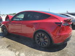 2021 Tesla Model Y  Red vin: 5YJYGDEF9MF089285