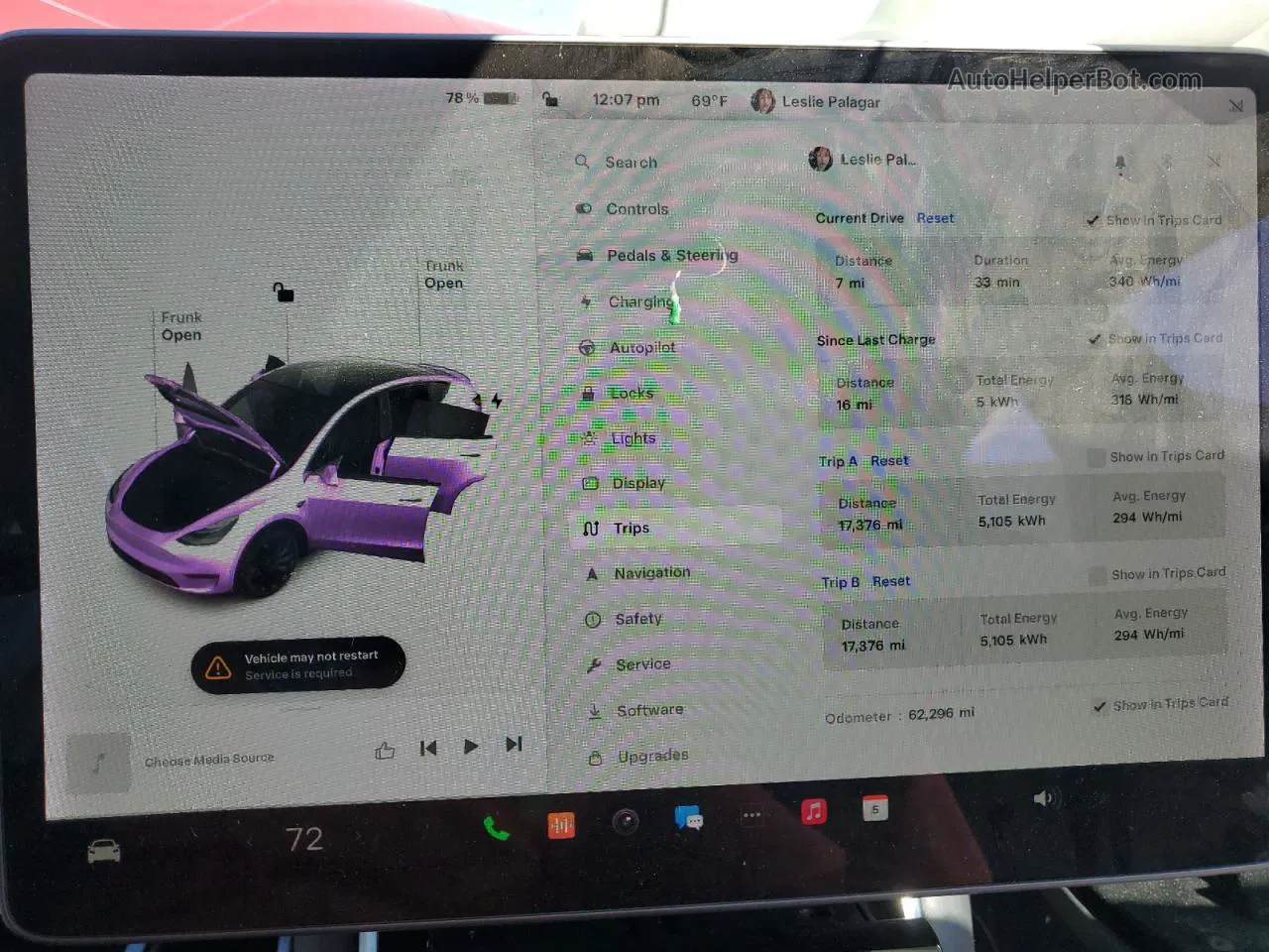 2021 Tesla Model Y  Красный vin: 5YJYGDEF9MF089285