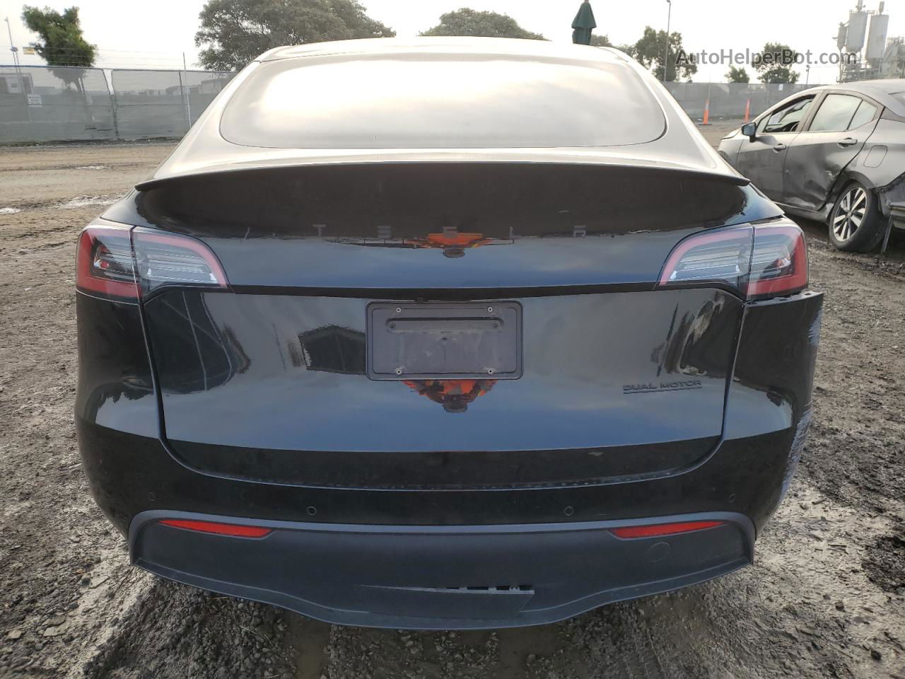 2021 Tesla Model Y  Black vin: 5YJYGDEF9MF251982