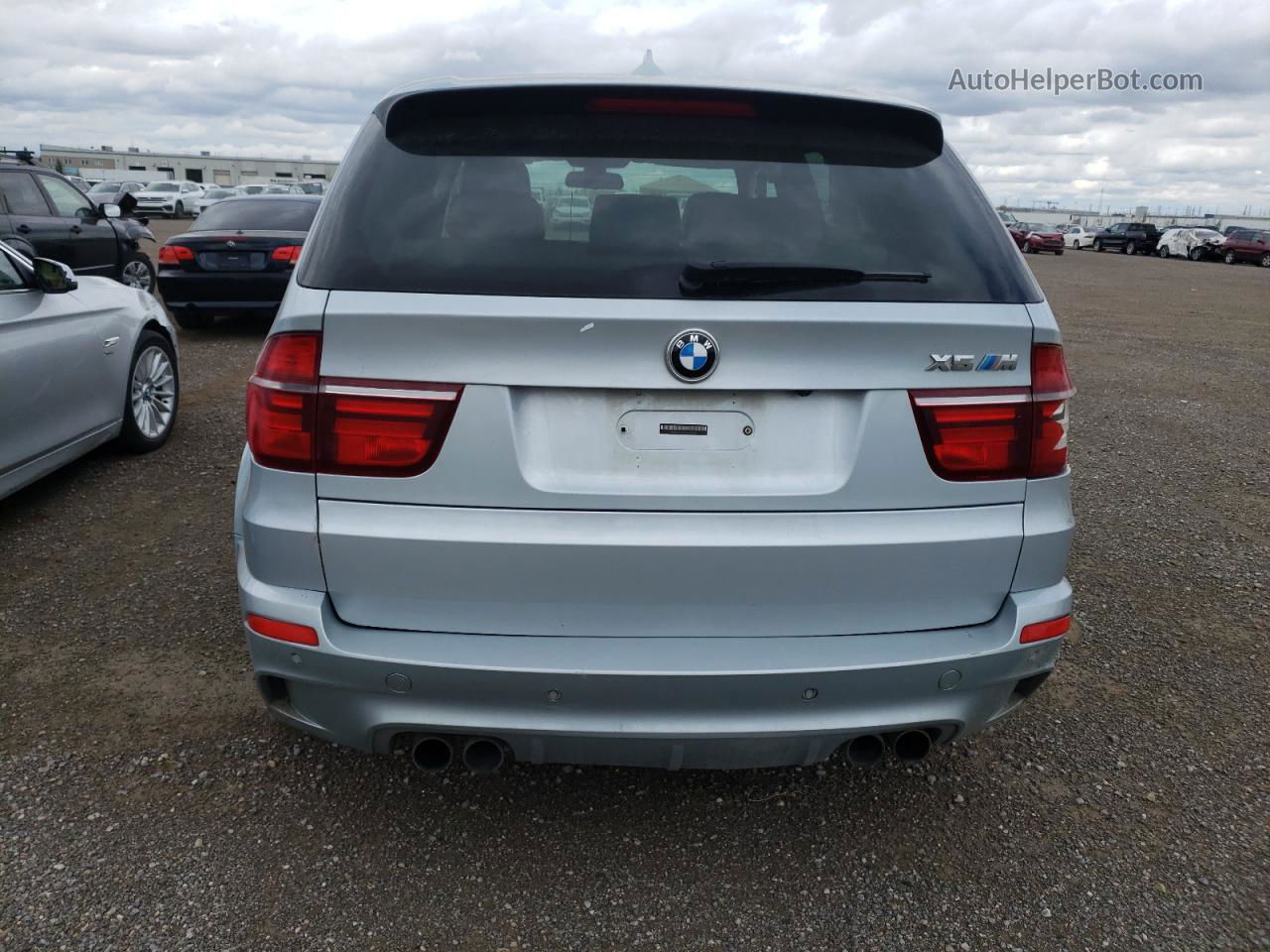 2011 Bmw X5 M Silver vin: 5YMGY0C51BLK26510