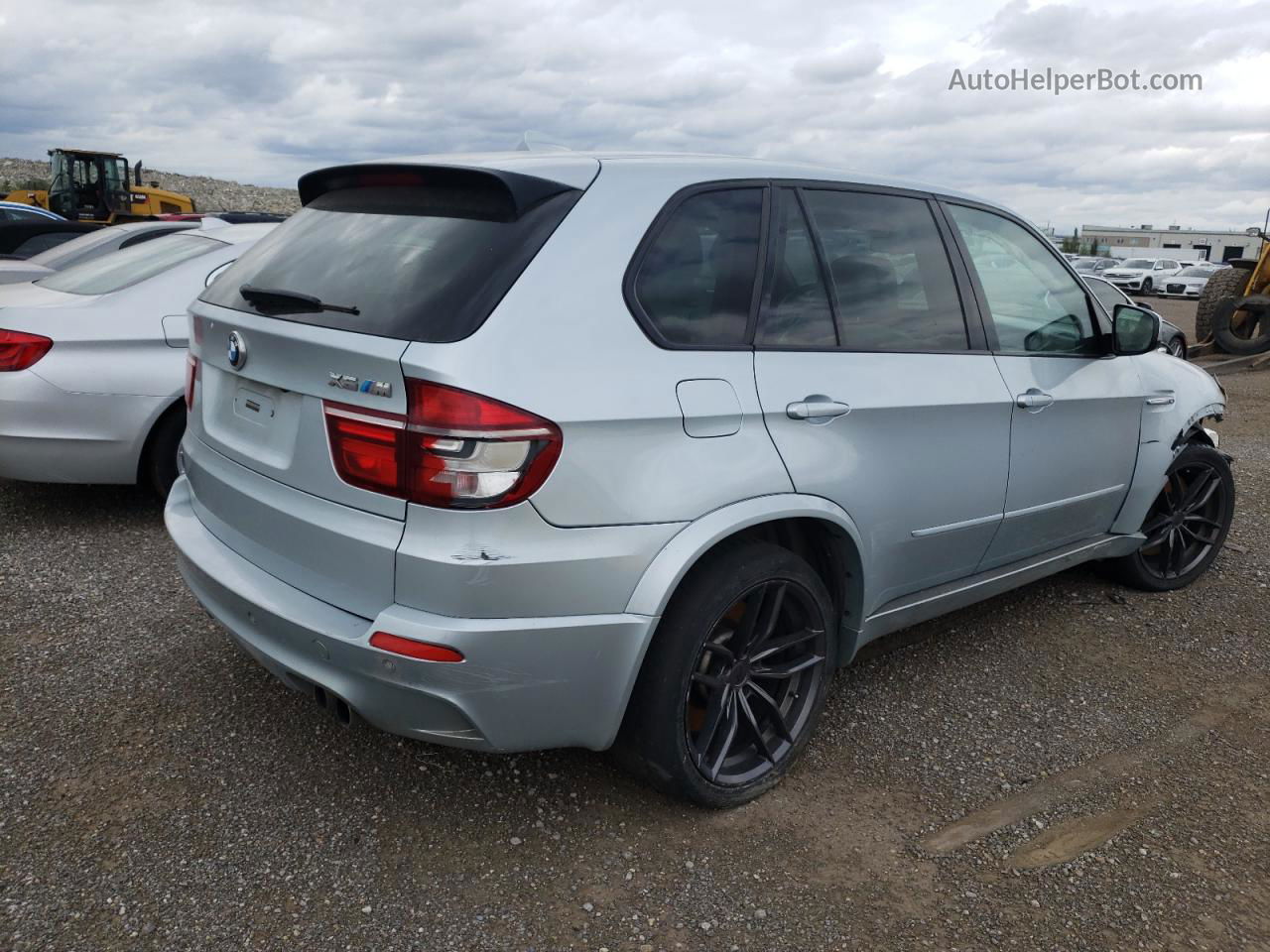 2011 Bmw X5 M Silver vin: 5YMGY0C51BLK26510