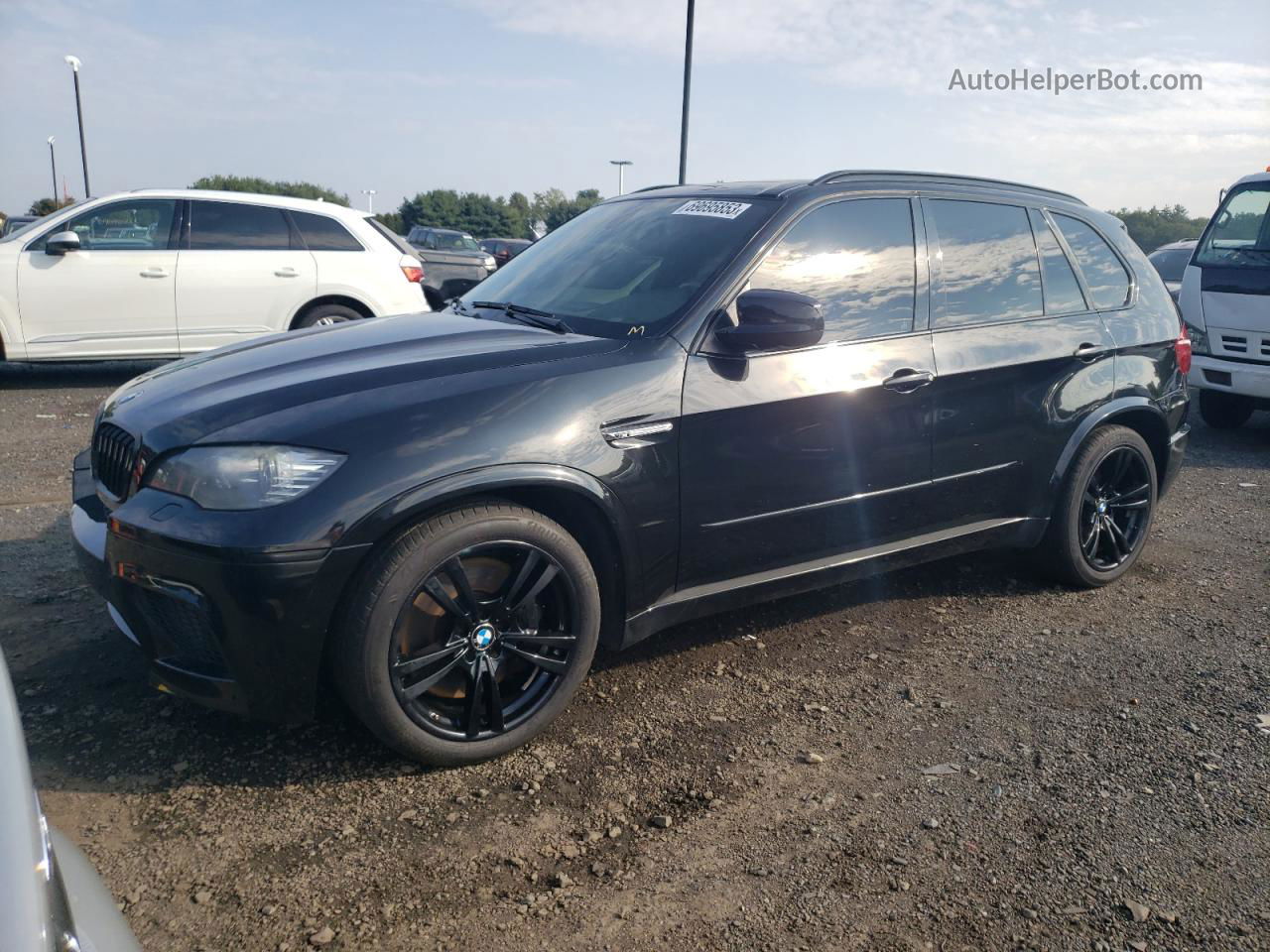 2012 Bmw X5 M Черный vin: 5YMGY0C51CLK27299