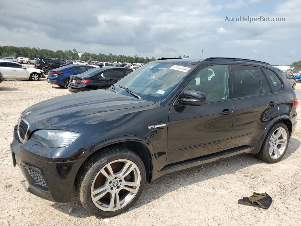 2012 Bmw X5 M Black vin: 5YMGY0C54CLK27510