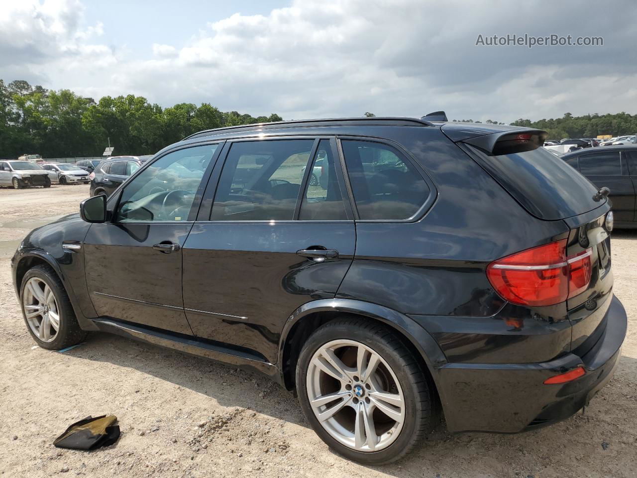 2012 Bmw X5 M Черный vin: 5YMGY0C54CLK27510