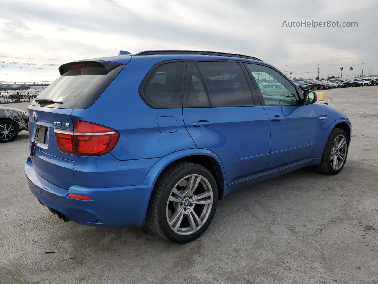 2011 Bmw X5 M Blue vin: 5YMGY0C56BLK27104