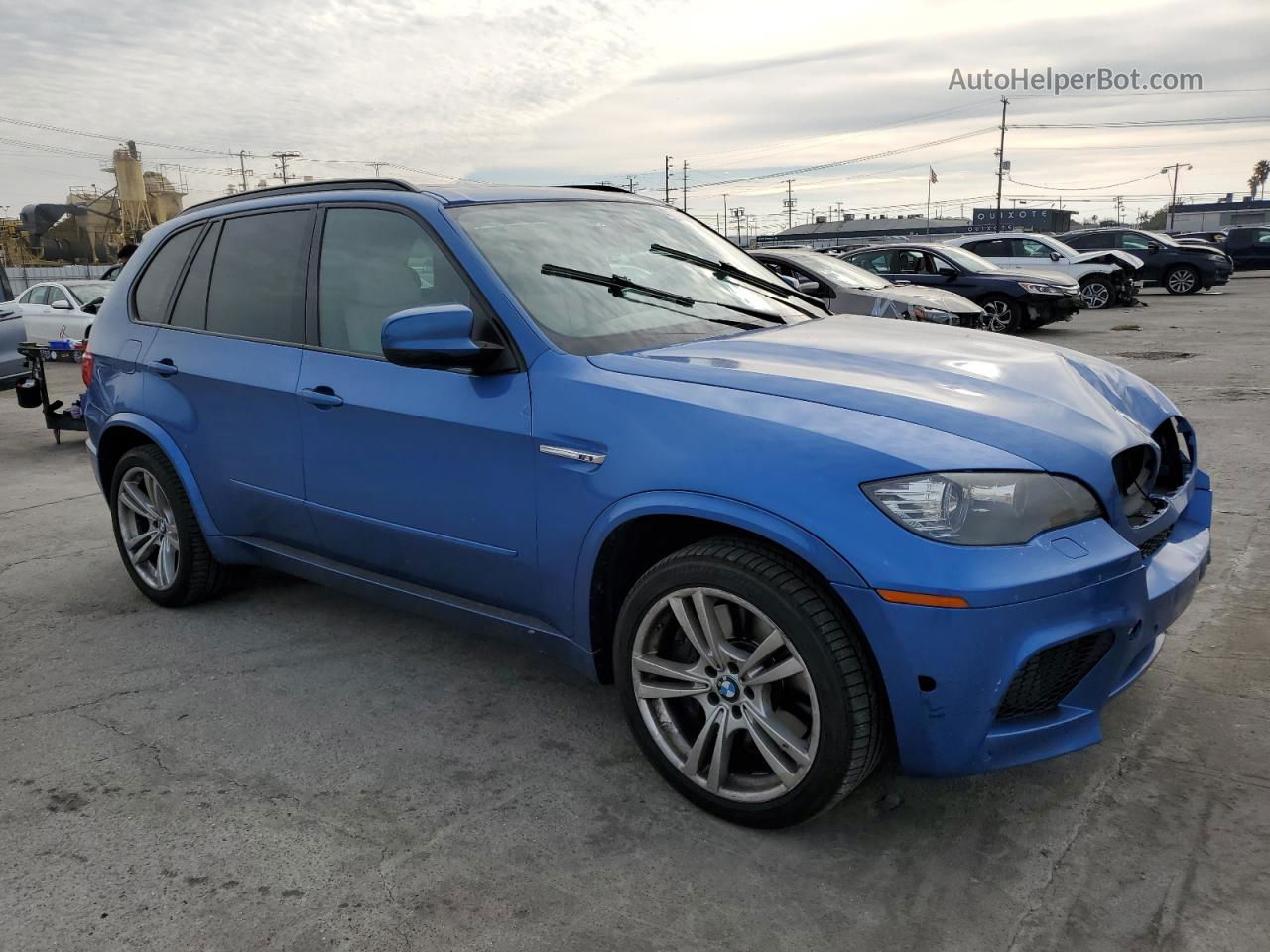 2011 Bmw X5 M Blue vin: 5YMGY0C56BLK27104