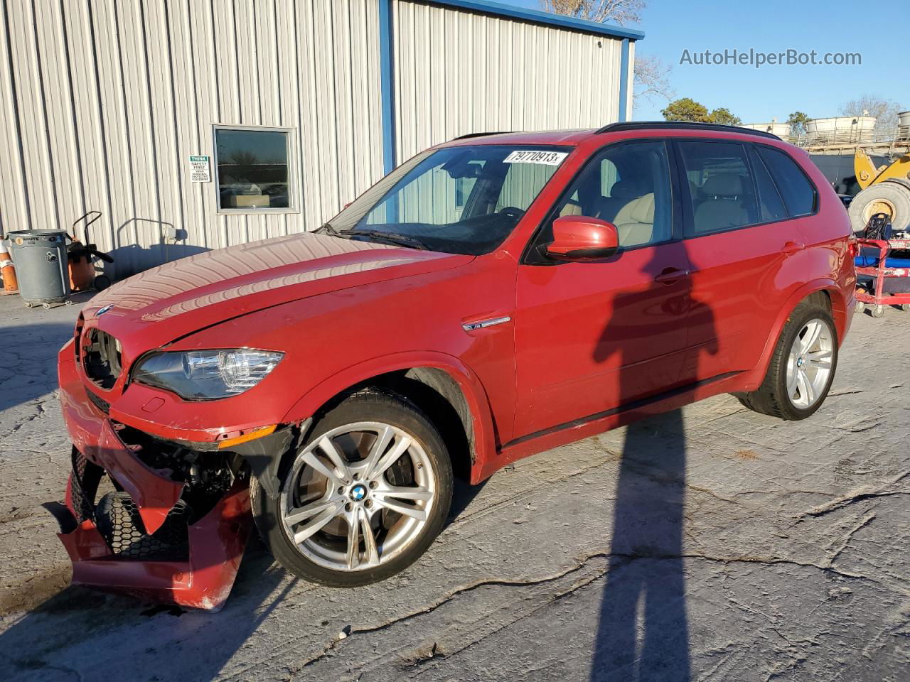 2011 Bmw X5 M Red vin: 5YMGY0C59BLK26996