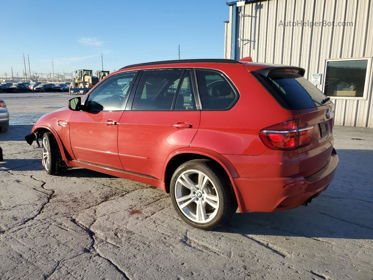 2011 Bmw X5 M Red vin: 5YMGY0C59BLK26996