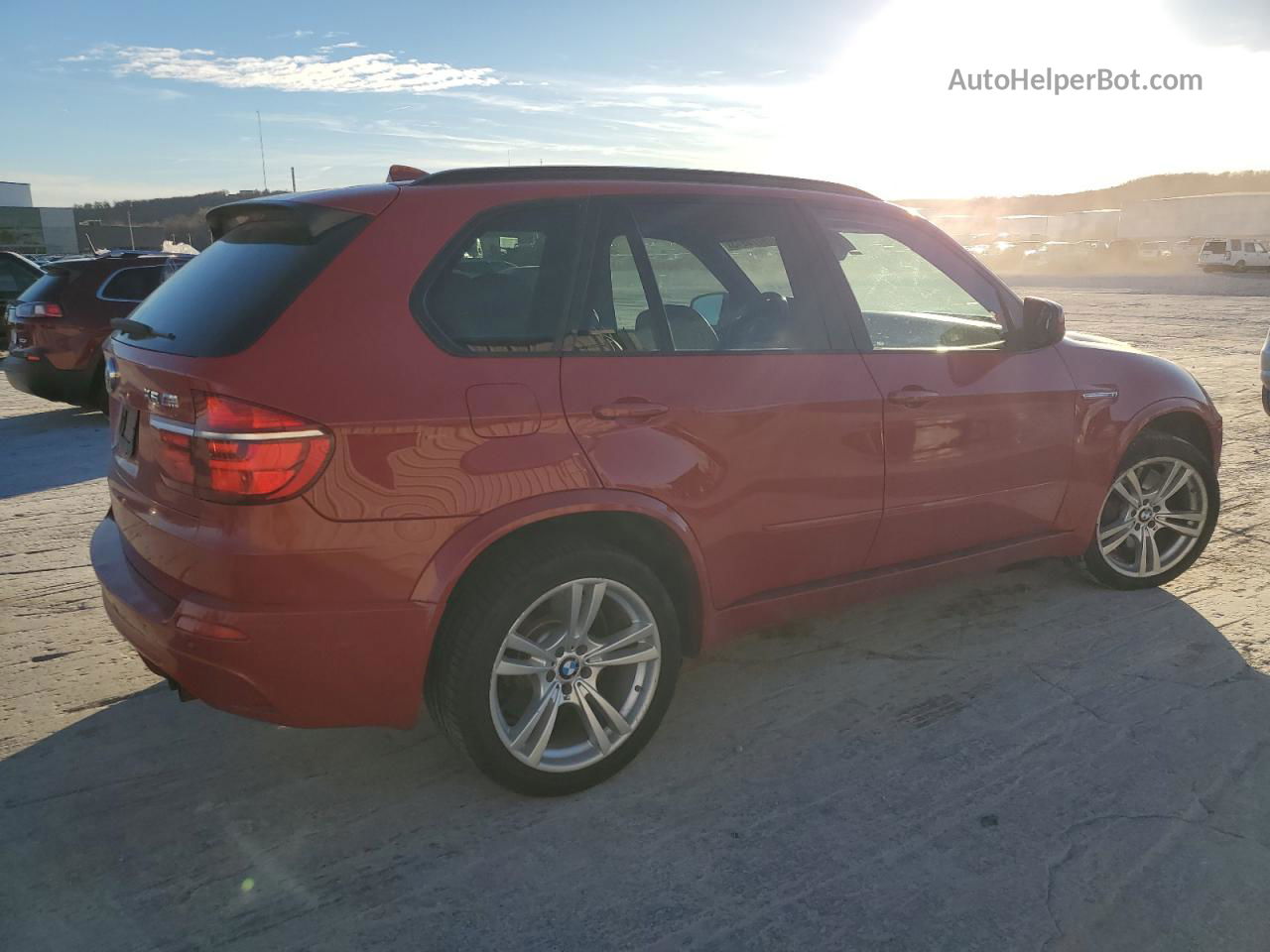 2011 Bmw X5 M Red vin: 5YMGY0C59BLK26996