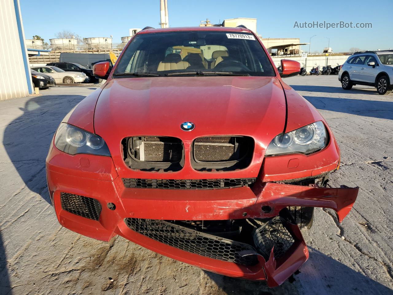 2011 Bmw X5 M Red vin: 5YMGY0C59BLK26996