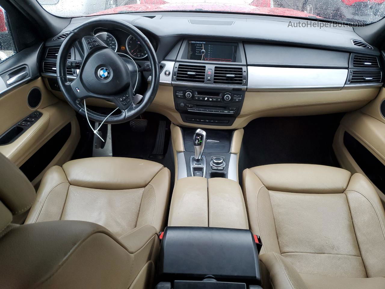 2011 Bmw X5 M Красный vin: 5YMGY0C59BLK26996