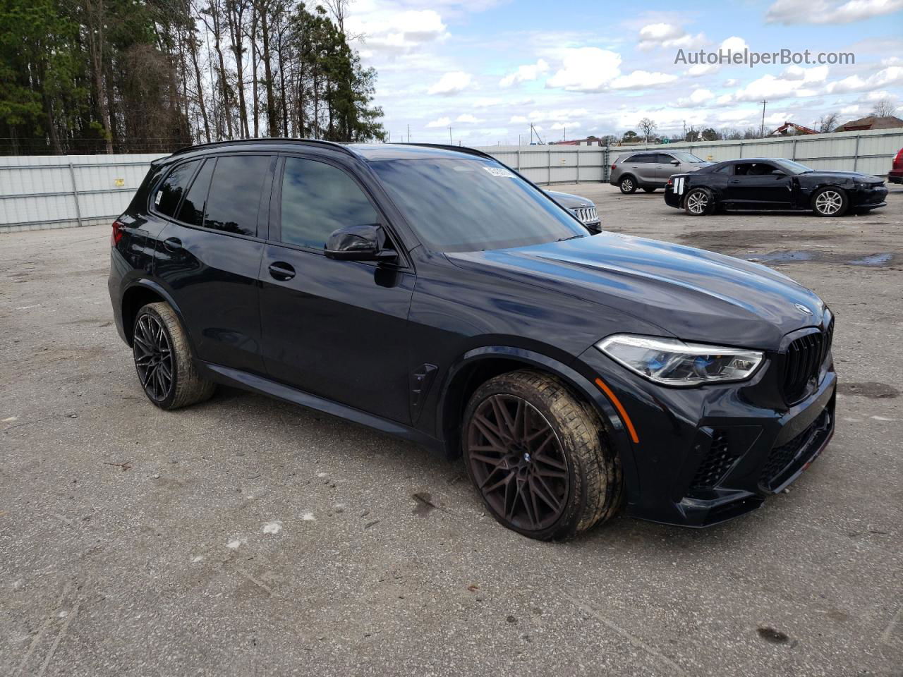 2020 Bmw X5 M Charcoal vin: 5YMJU0C00L9C68643