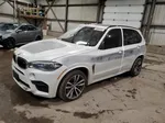 2015 Bmw X5 M White vin: 5YMKT6C52F0C89637