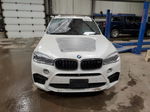 2015 Bmw X5 M White vin: 5YMKT6C52F0C89637