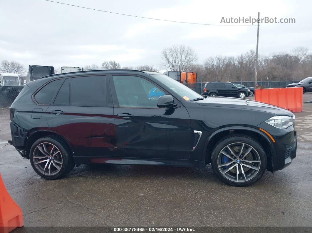 2015 Bmw X5 M   Black vin: 5YMKT6C56F0C89348