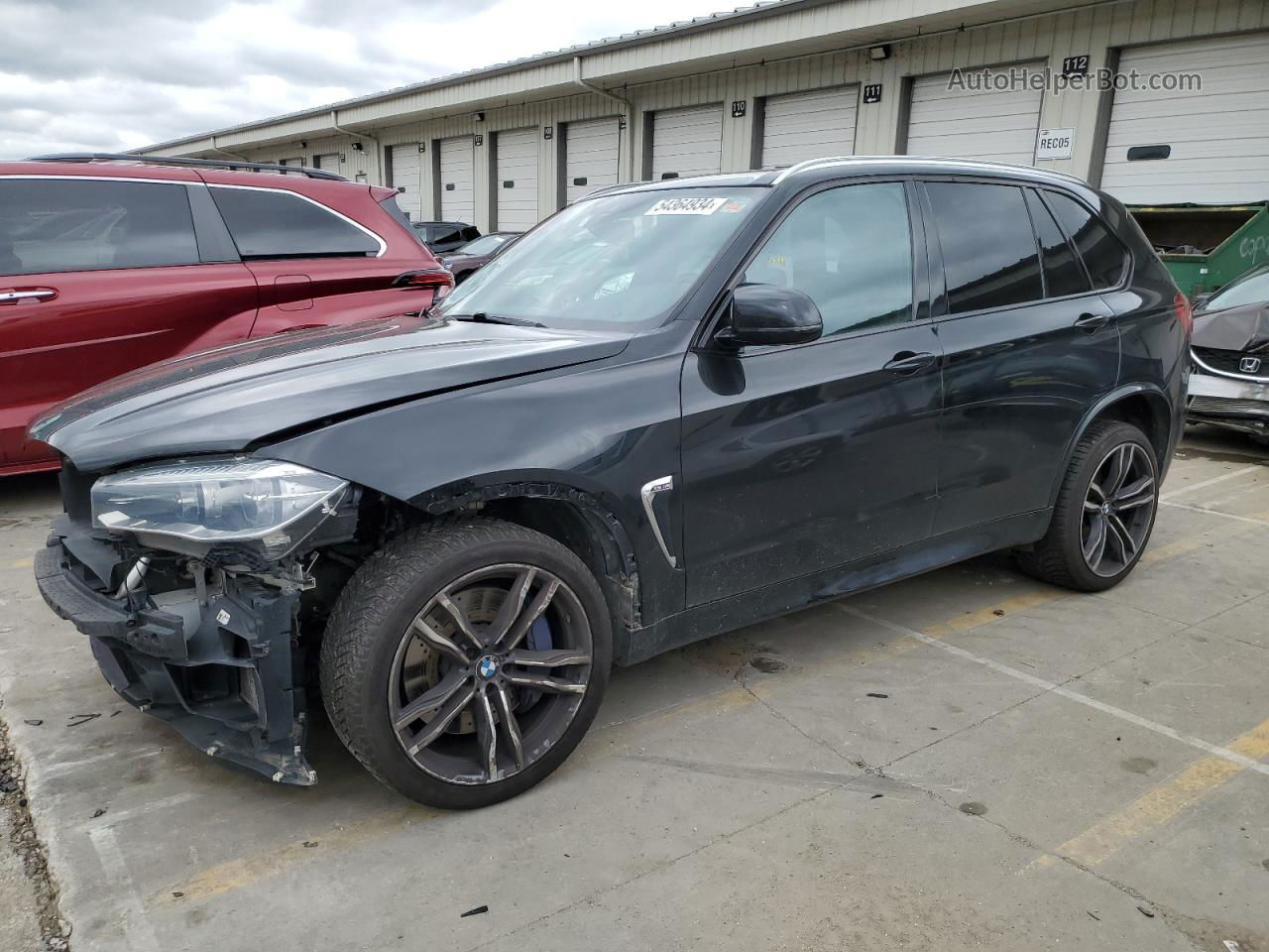 2015 Bmw X5 M Black vin: 5YMKT6C5XF0C89515