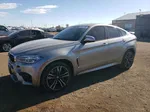 2016 Bmw X6 M Silver vin: 5YMKW8C55G0R43757