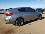 2016 Bmw X6 M Silver vin: 5YMKW8C55G0R43757