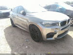 2017 Bmw X6 M Gray vin: 5YMKW8C55H0R43968