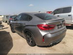 2017 Bmw X6 M Gray vin: 5YMKW8C55H0R43968