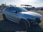 2017 Bmw X6 M   Silver vin: 5YMKW8C55H0U71769