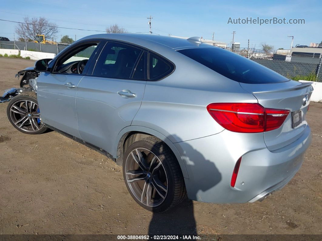 2017 Bmw X6 M   Silver vin: 5YMKW8C55H0U71769