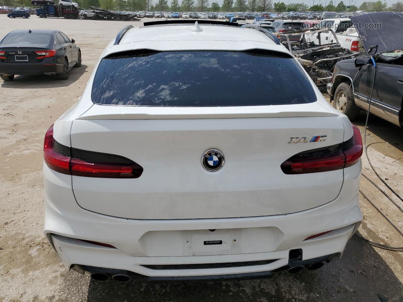 2021 Bmw X4 M Competition White vin: 5YMUJ0C01M9F02229