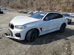 2021 Bmw X4 M Competition Silver vin: 5YMUJ0C04M9F91214