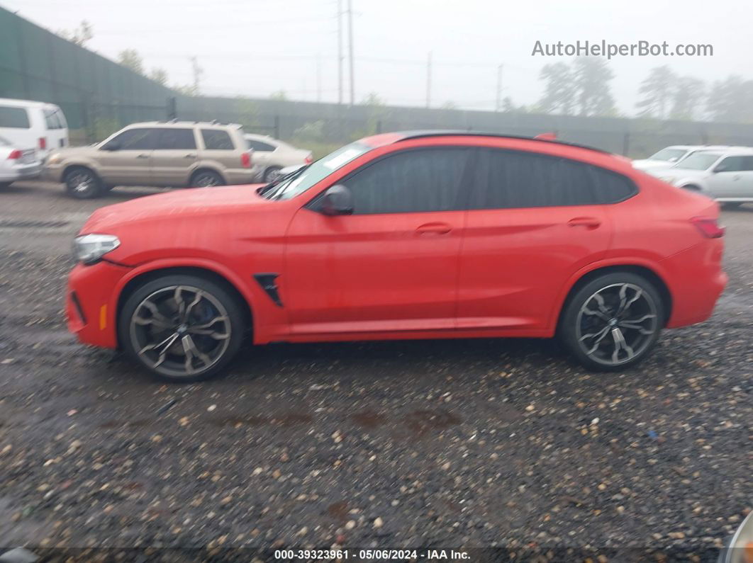 2021 Bmw X4 M   Красный vin: 5YMUJ0C06M9G03895