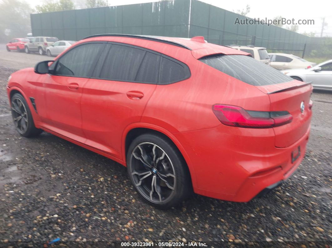 2021 Bmw X4 M   Красный vin: 5YMUJ0C06M9G03895