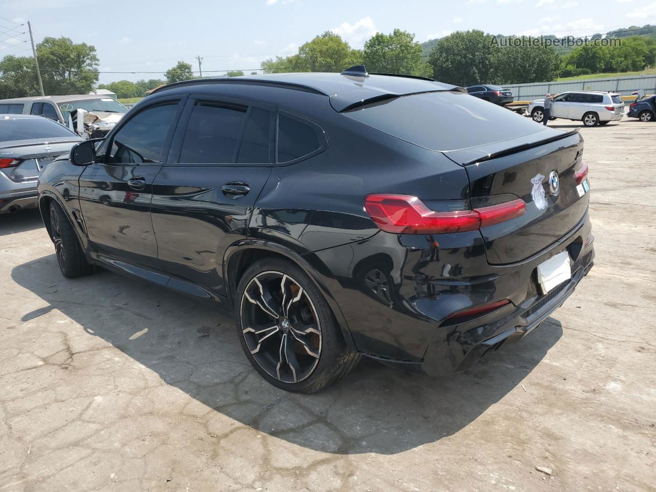 2021 Bmw X4 M Competition Black vin: 5YMUJ0C08M9D08863