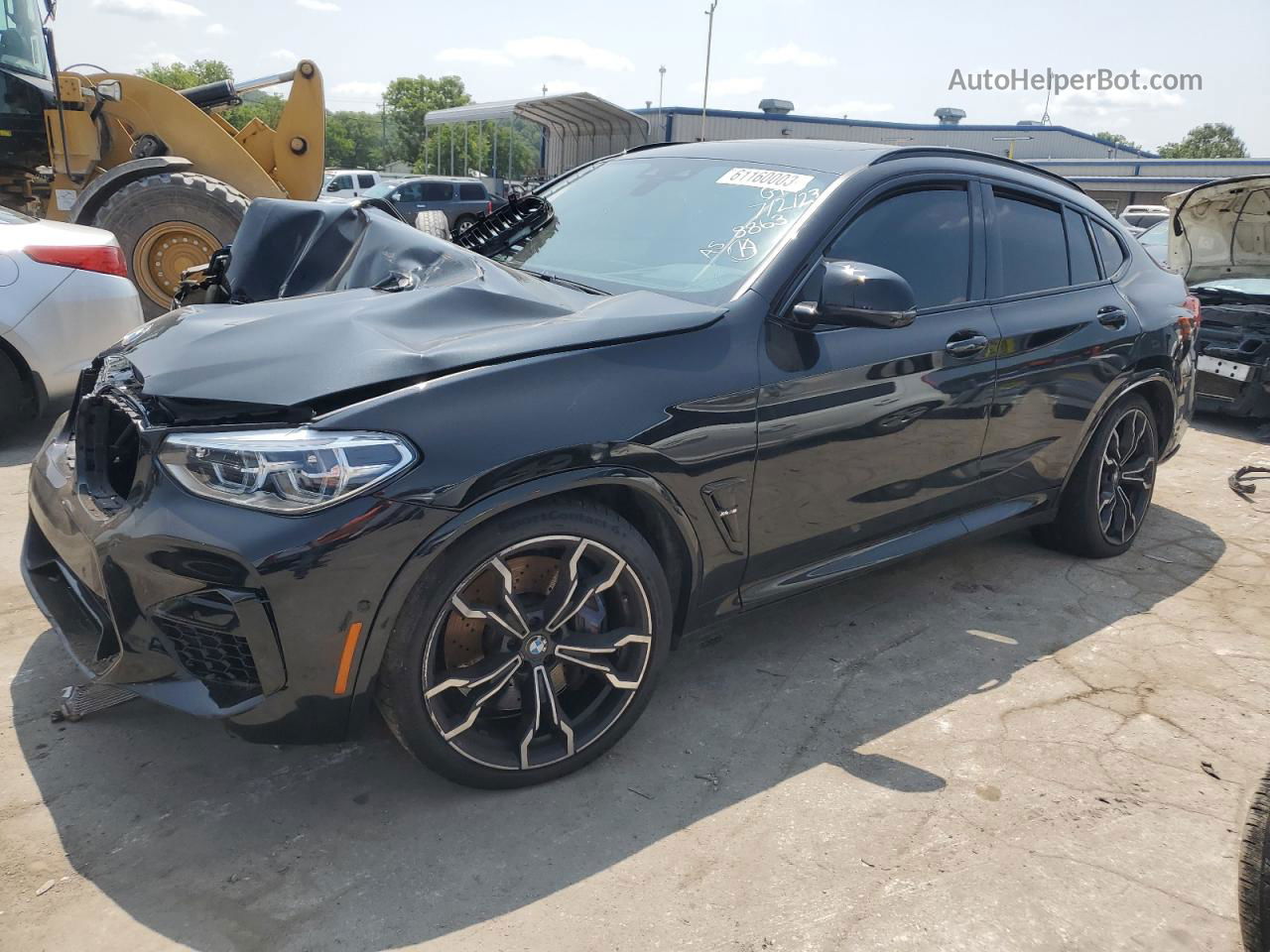 2021 Bmw X4 M Competition Черный vin: 5YMUJ0C08M9D08863