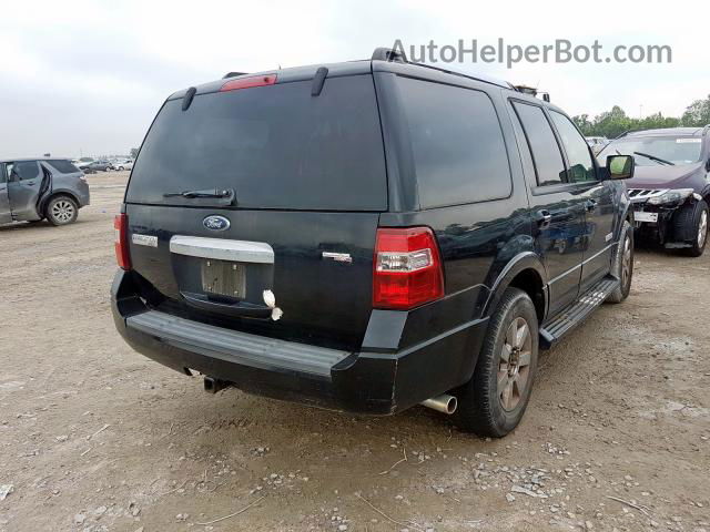 2008 Ford Expedition Limited Black vin: 1FMFU19598LA87955