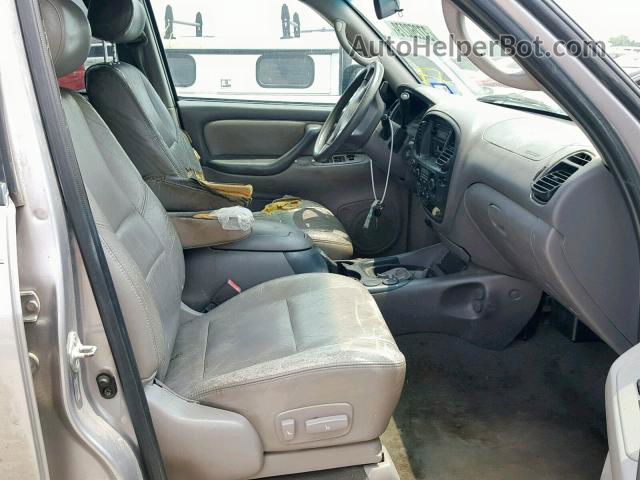 2002 Toyota Sequoia Sr5 Серебряный vin: 5TDZT34A02S089622