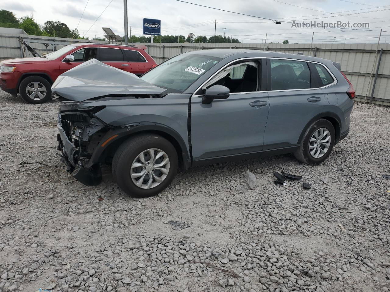 2023 Honda Cr-v Lx Серый vin: 7FARS3H23PE013026