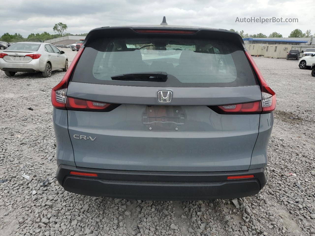 2023 Honda Cr-v Lx Gray vin: 7FARS3H23PE013026