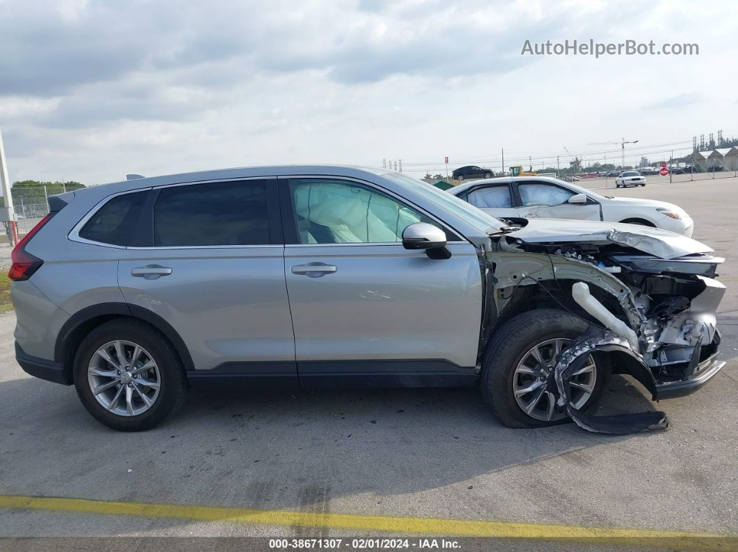 2023 Honda Cr-v Ex-l 2wd Silver vin: 7FARS3H7XPE012421