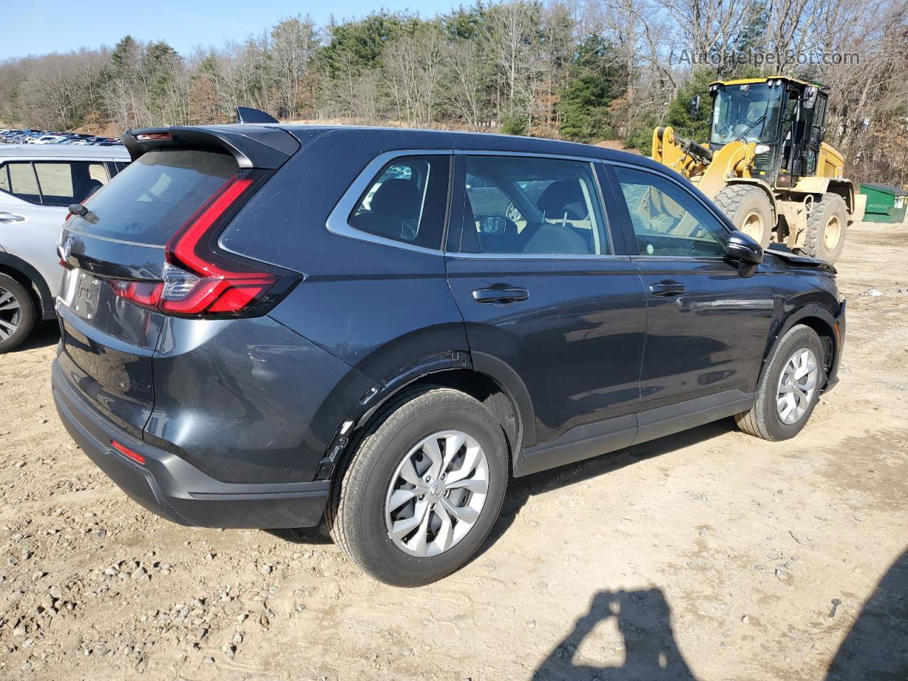 2023 Honda Cr-v Lx Gray vin: 7FARS4H27PE023001