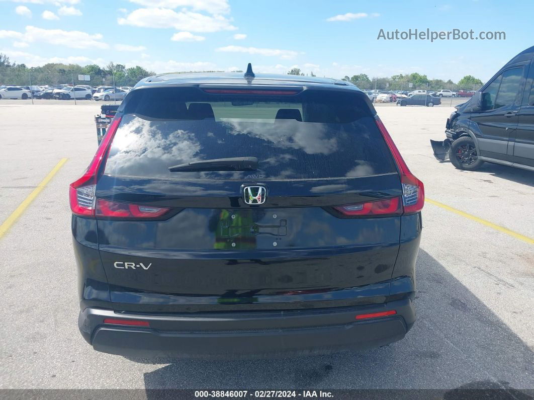 2023 Honda Cr-v Ex Awd Black vin: 7FARS4H43PE001384